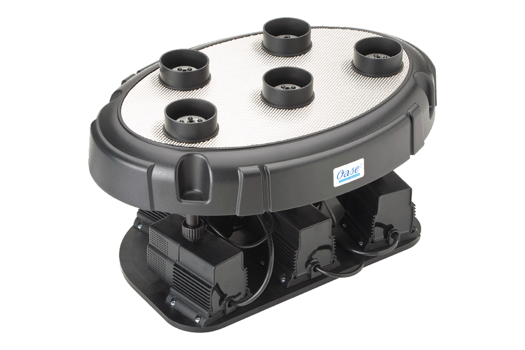 Wasserspiele ohne Teich