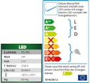 Vorschaubild Heissner Wasserfall-Element Edelstahl 60 cm mit LED (W486-00)