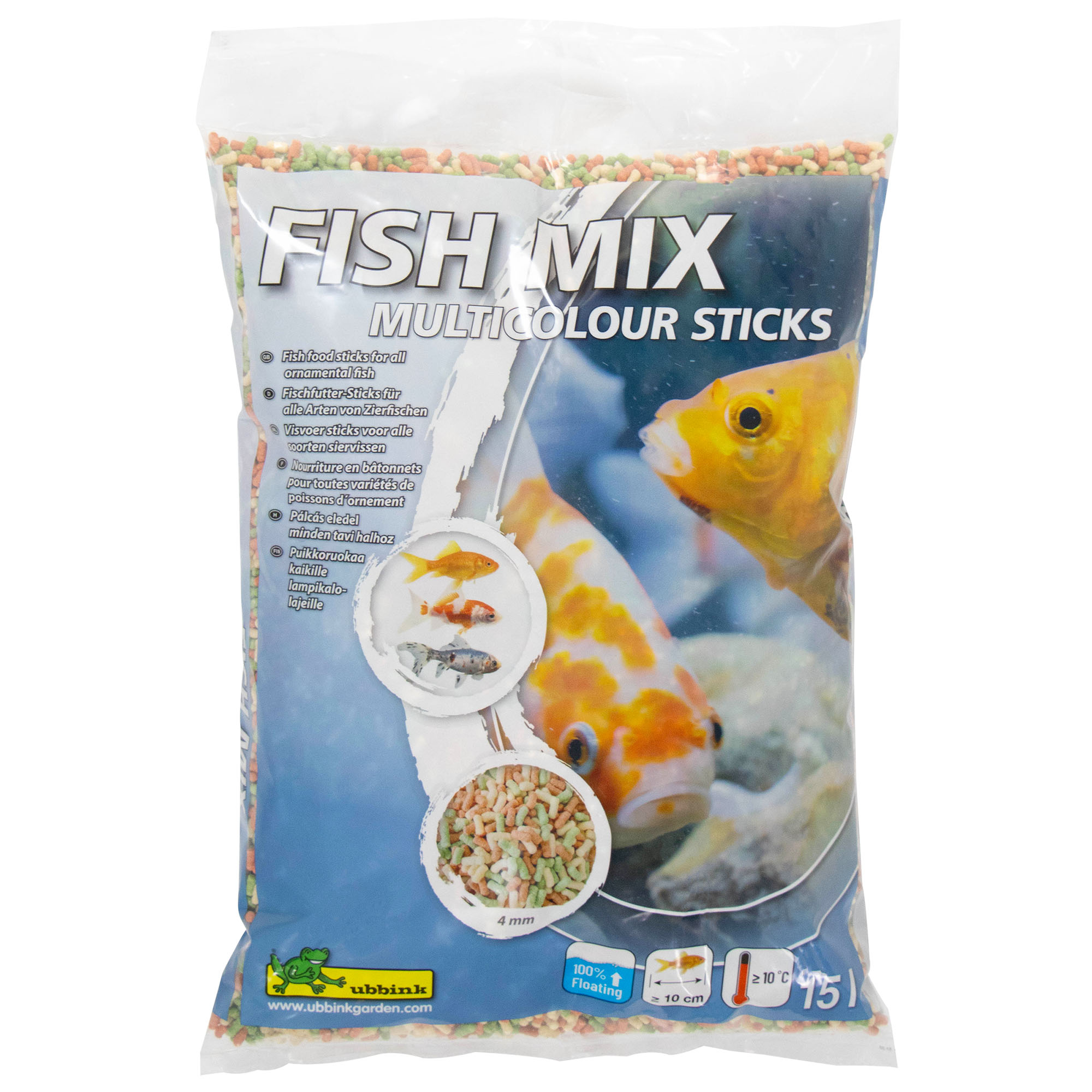 Ubbink Fish Mix - Multicolor 4 mm Sticks