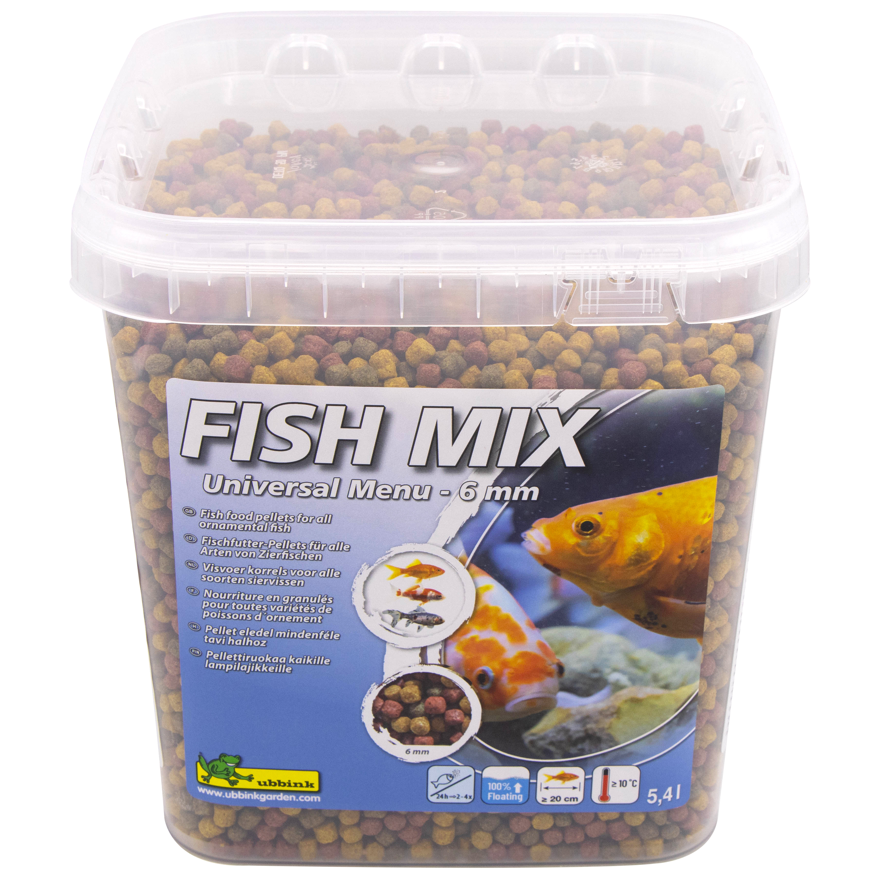 Ubbink Fish Mix - Menu Universal 6 mm - 5,4 l