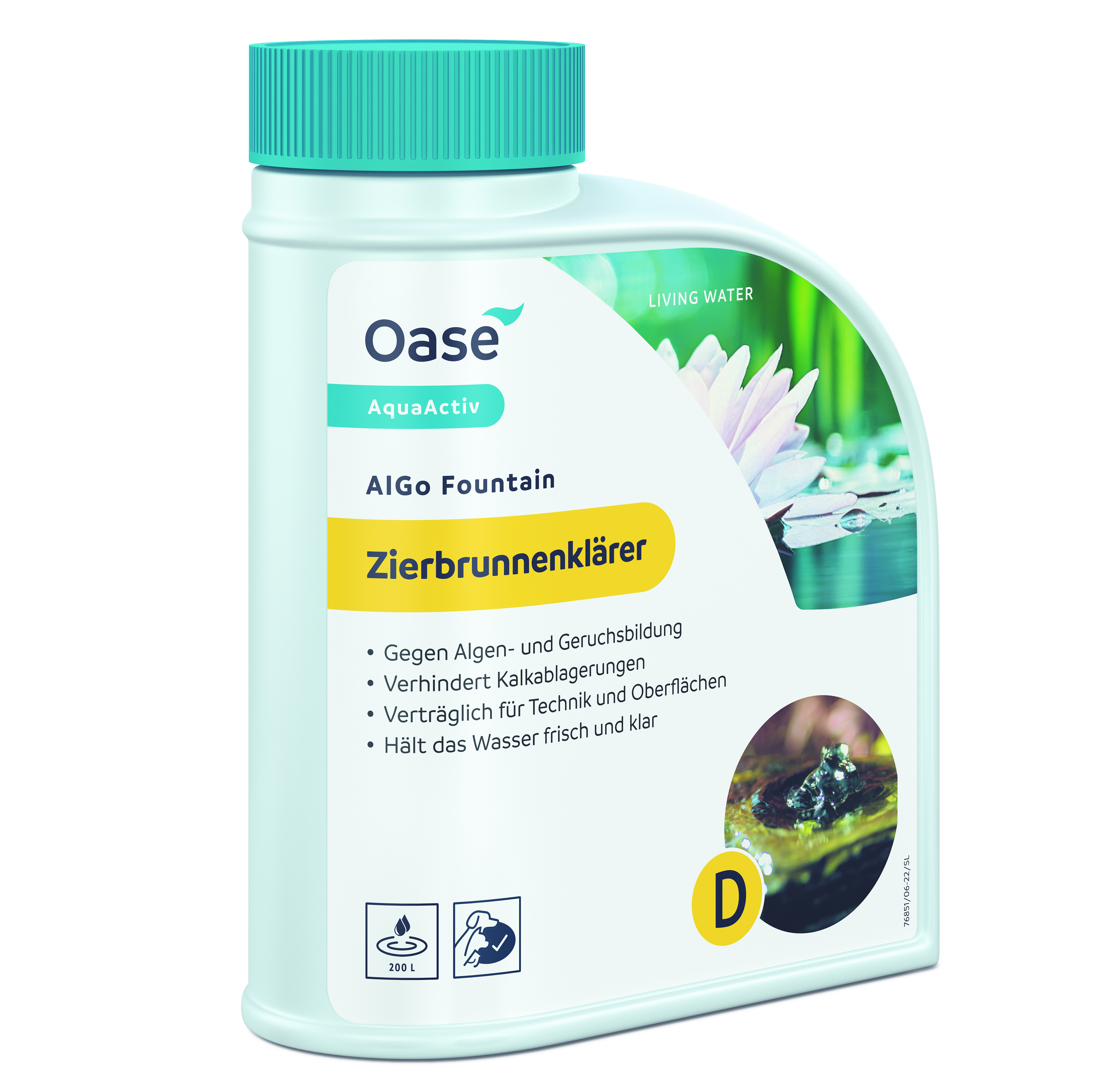 Oase Zierbrunnenklärer AlGo Fountain, 500 ml