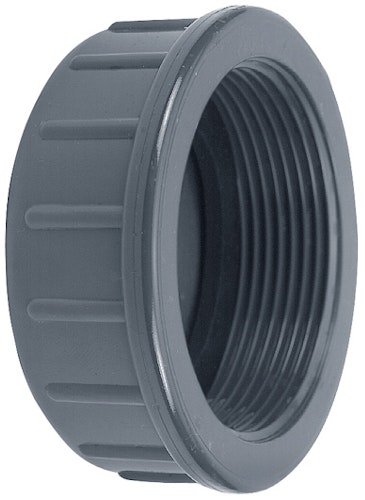 PVC-Schraubkappe 2½” IG