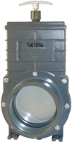 PVC-Zugschieber Ø 75 mm K - K