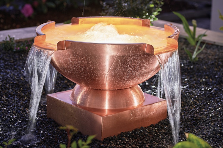 Oase Kupferschale Rund 60