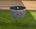 Vorschaubild Gardenforma Wasserspiel Curitiba braun, Polyresin inkl. Pumpe und LED-Beleuchtung
