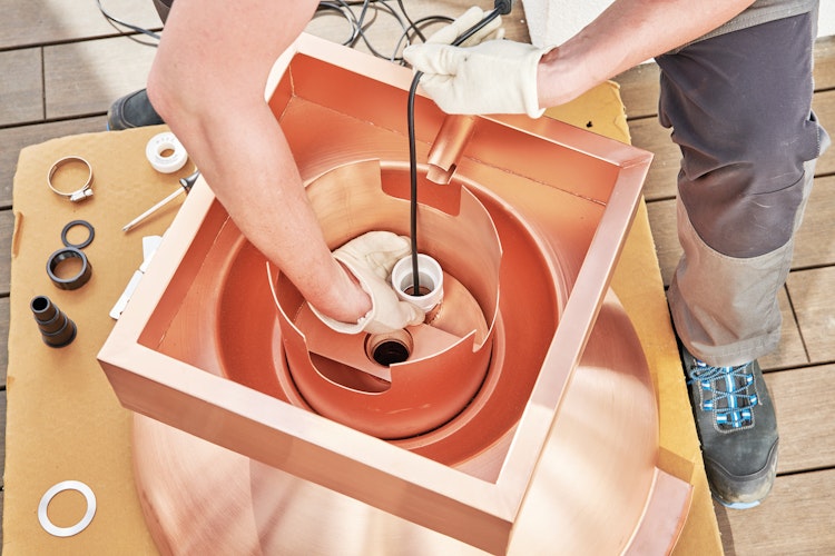 Oase Kupferschale Rund 60