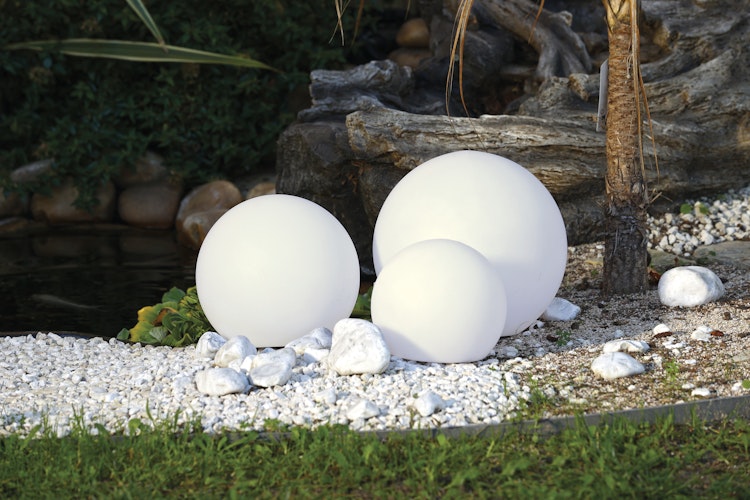 Ubbink MultiBright SolarFloat 20 - Solarbetriebene schwimmende Leuchtkugel H18 x Ø20cm