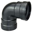 Vorschaubild Heissner Steck-Bogen 87° (PP), 75mm, Gummidichtung (Z924-00)