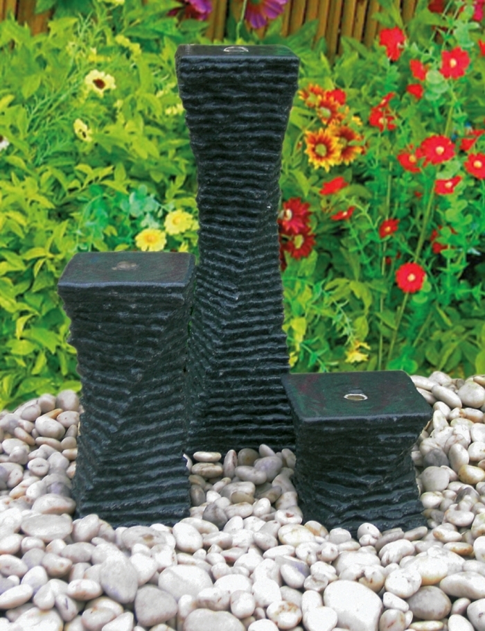 Gardenforma Wasserspielset New York aus Naturstein