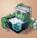 Vorschaubild Ubbink Design Wasserfall Nevada LED Set 60