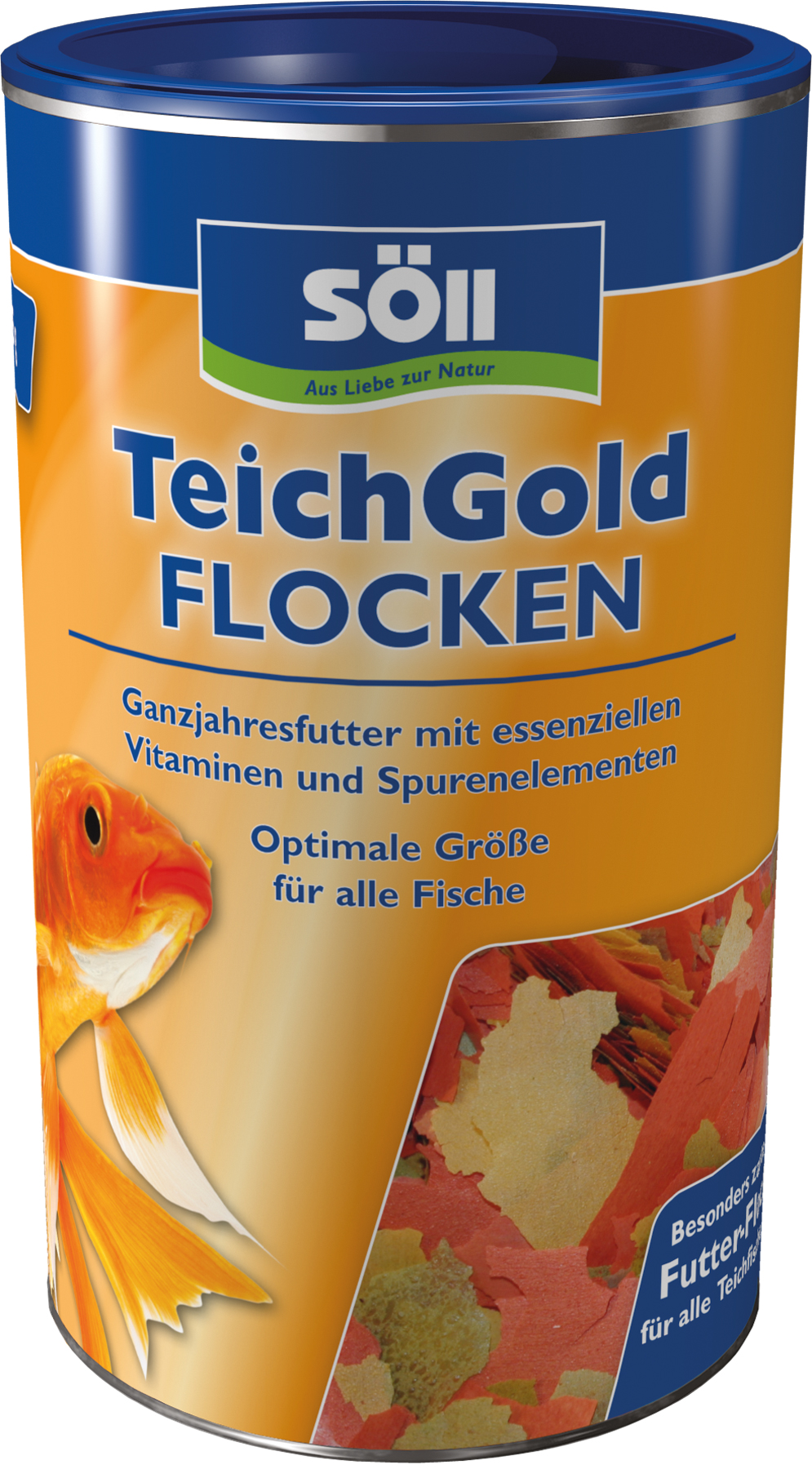 Söll Fischfutter TEICH-GOLD Flocken 100 g