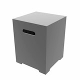 Gardenforma Abdeckung for Gasflaschen, Beton-Optik grau, Faserbeton für 5kg Gasbehälter Gardenforma Abdeckung for Gasflaschen, Beton-Optik grau, Faserbeton für 5kg Gasbehälter Zubehörbild