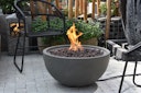 Vorschaubild Gas Feuerstelle Nantucket aus Faserbeton in Betonoptik grau
