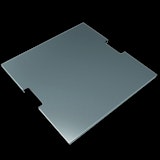 Gardenforma Edelstahl-Abdeckung für Gas Feuerstelle Montreal und Rova BarZubehörbild