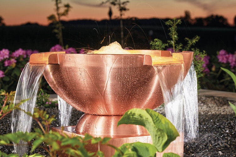 Oase Kupferschale Rund 60