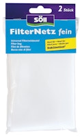 Söll FilterNetz, fein, 2 Stück, weiß 