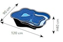 Vorschaubild Ubbink Teichschale Fertigteich Iris S I - 150 l
