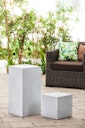 Vorschaubild Heissner Gartenbrunnen-Sockel "Tower", granite color, 39x39x68cm (016612-09)