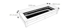 Vorschaubild Ubbink Set Quadro Wood V Mirror - Holzverkleidung