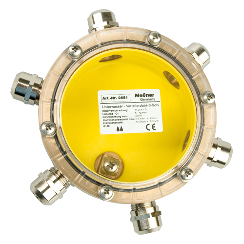 Messner Unterwasser Verteilerdose 6-fach (168/002651)
