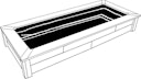 Vorschaubild Ubbink Set Quadro Wood V Mirror - Holzverkleidung