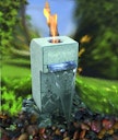 Vorschaubild Gardenforma Feuer-Wasserspielset Gibbet Yellow für Bioethanol