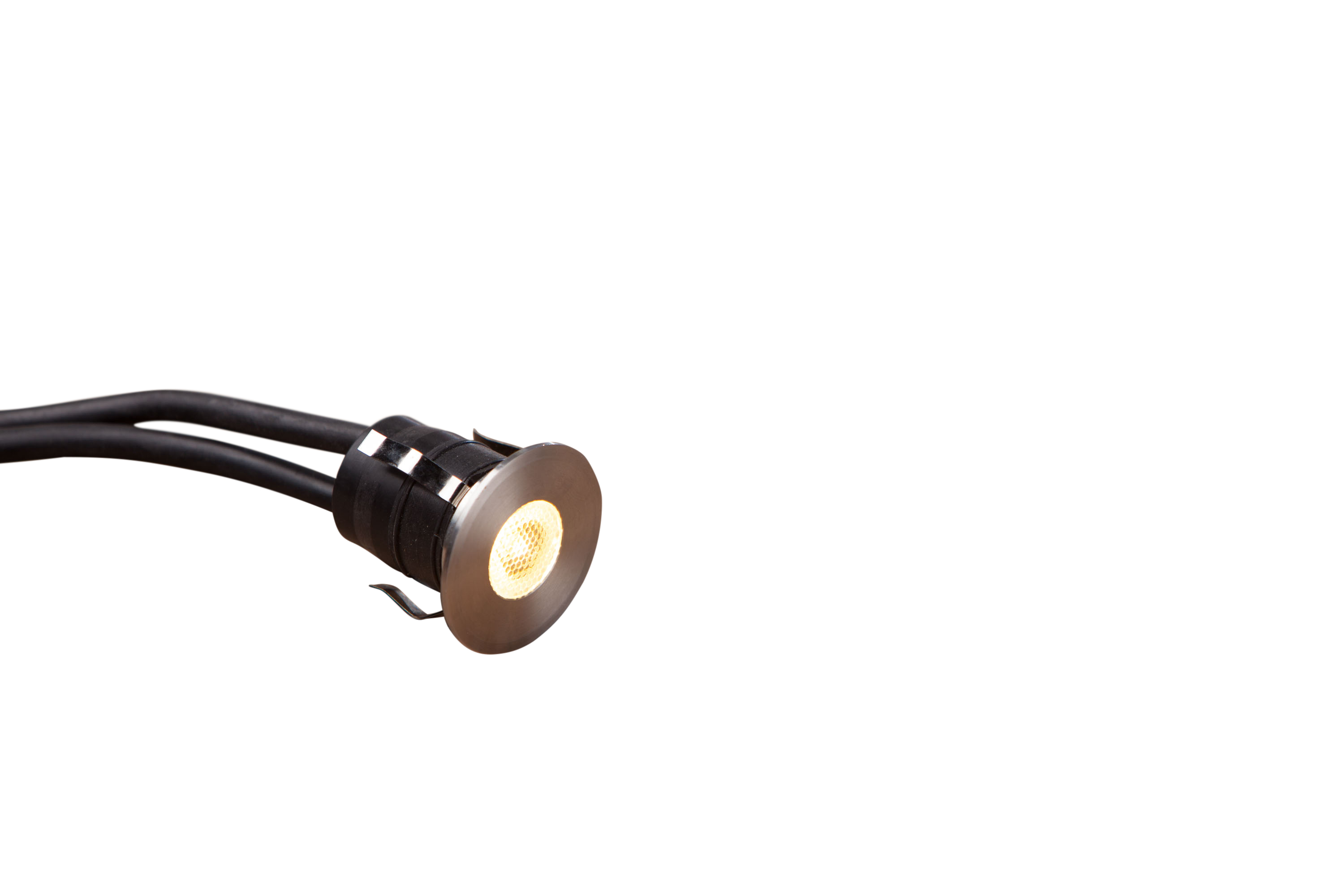 Heissner SMART LIGHT Decklight, 1W, Warmweiss, Edelstahl (L451-00)