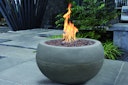 Vorschaubild Gardenforma Gas Feuerstelle Marra, Beton-Optik grau, aus Faserbeton