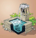 Vorschaubild Ubbink Design Wasserfall Nevada LED Set 60