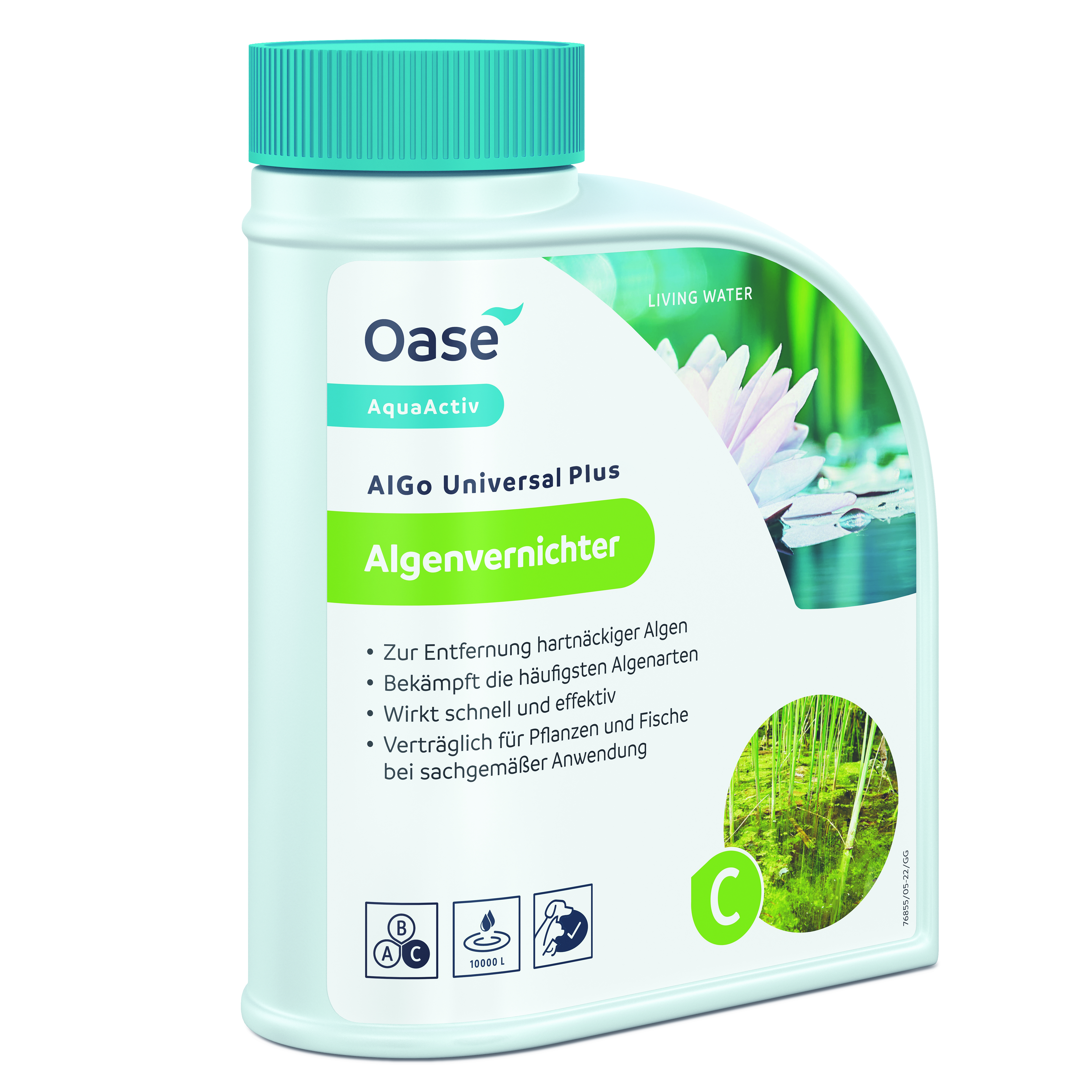 Oase Algenvernichter AquaActiv AlGo Universal Plus 500 ml