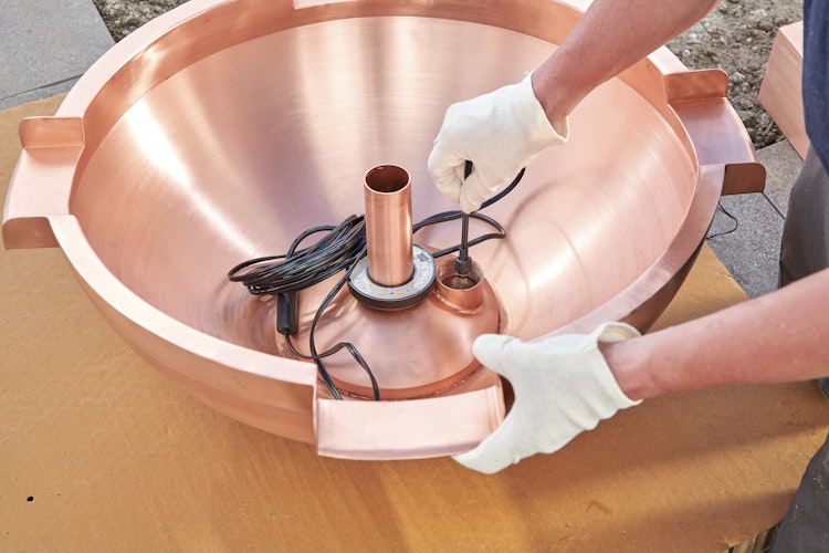 Oase Kupferschale Rund 60