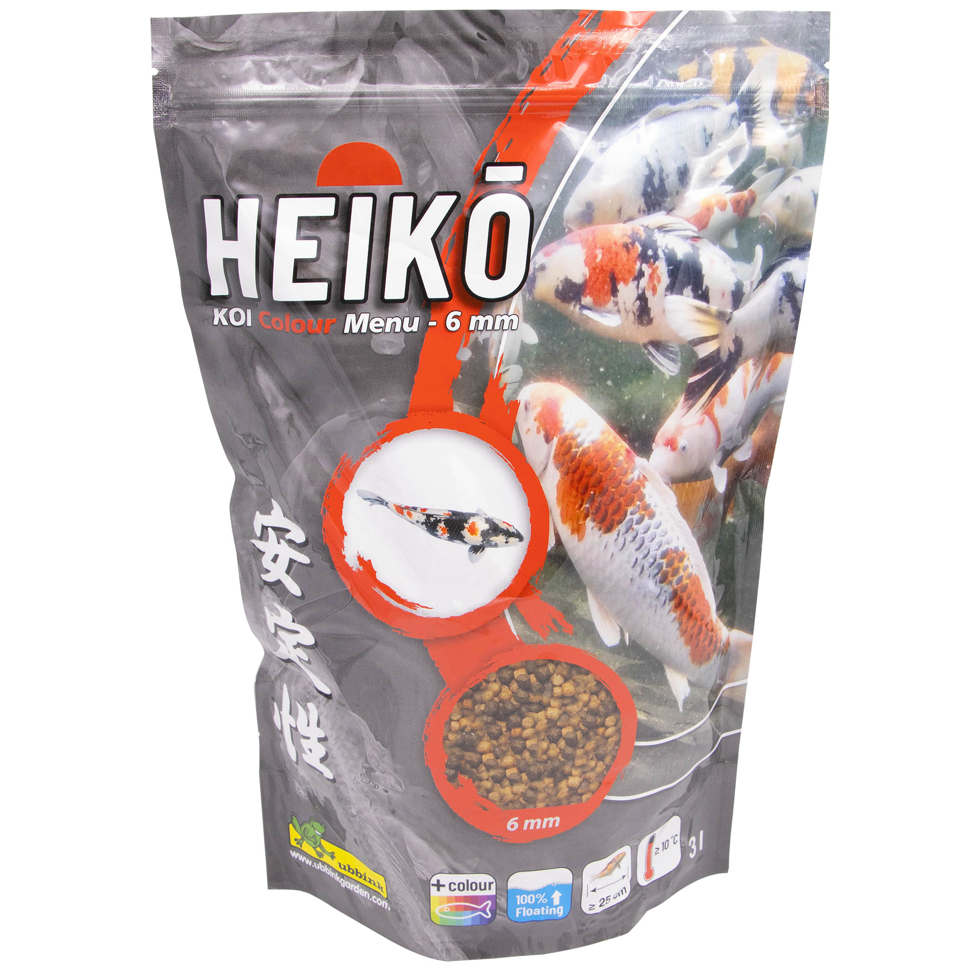 Ubbink HEIKO - Koi Color Menu 6 mm Pellets - 3 l
