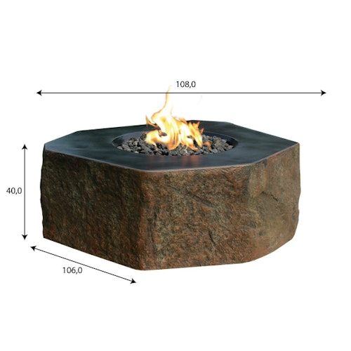 Gardenforma Gas Feuerstelle Dukono