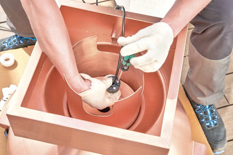 Oase Kupferschale Rund 60