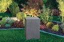 Vorschaubild Gardenforma Abdeckung für 11kg Gasflaschen, Beton-Optik space grey Faser-Beton