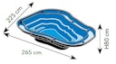 Vorschaubild Ubbink Teichschale Fertigteich Ocean II - 2000 l 