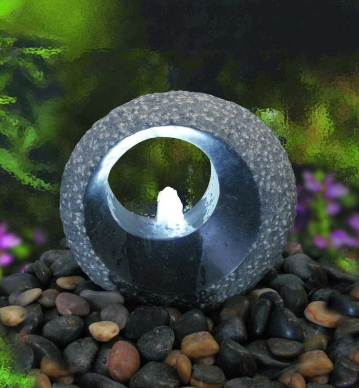 Gardenforma Wasserspielset Grotta aus Naturstein