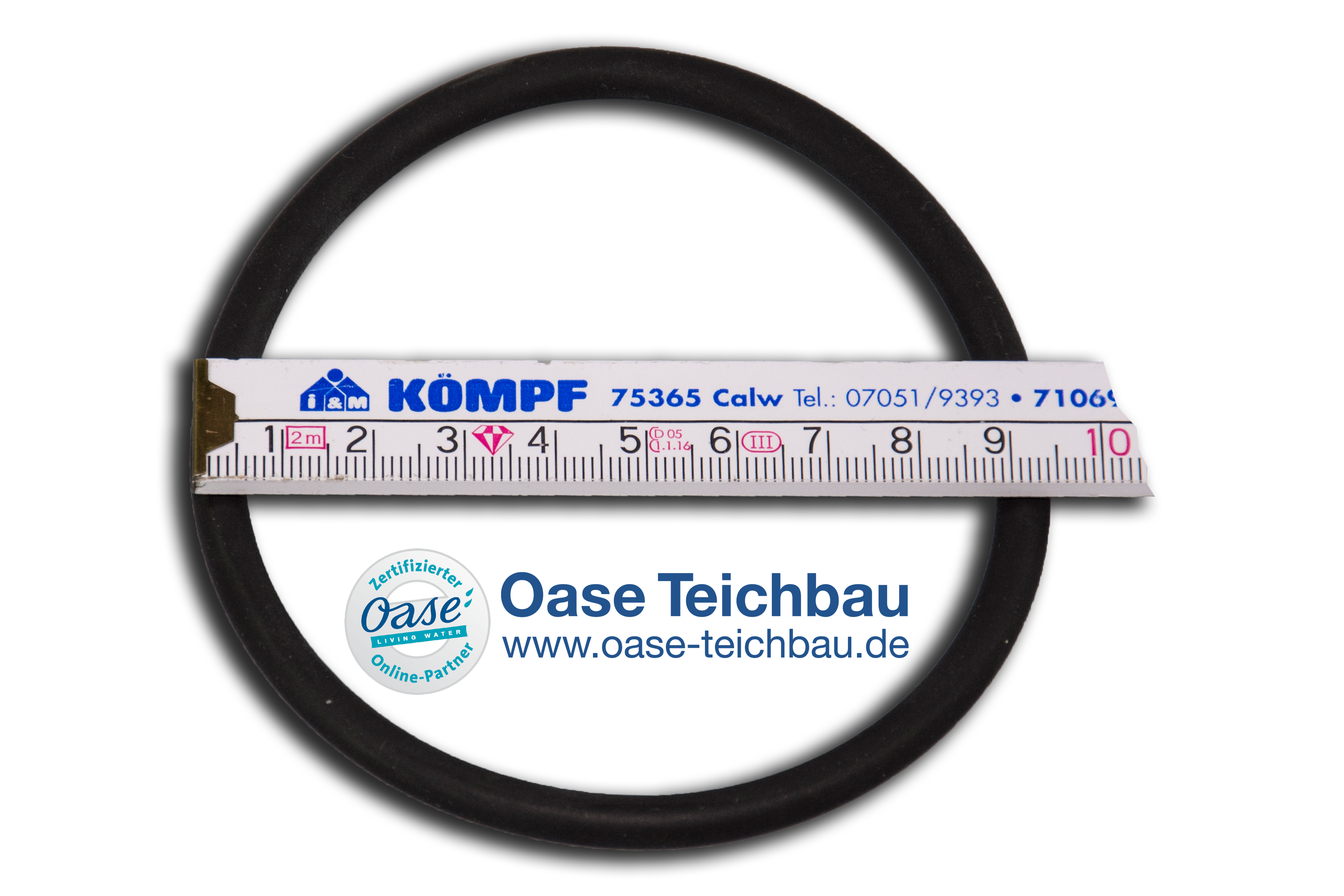 Oase Ersatzteil O-Ring für Viton 87 x 6 SH50 A gefettet (73484)