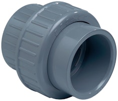 PVC-Verschraubung/Kupplung Klebeverbindung nØ 110 mm K - K