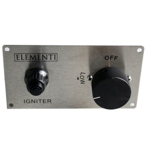 Gardenforma Gas Feuerstelle Derby aus Basalt Naturstein schwarz/braun