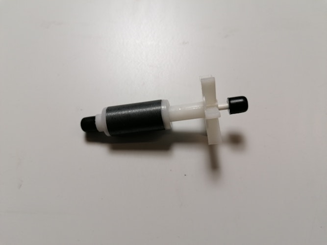 Heissner Flügelrad inkl. Achse und Gummilager (ZPFA110-00)