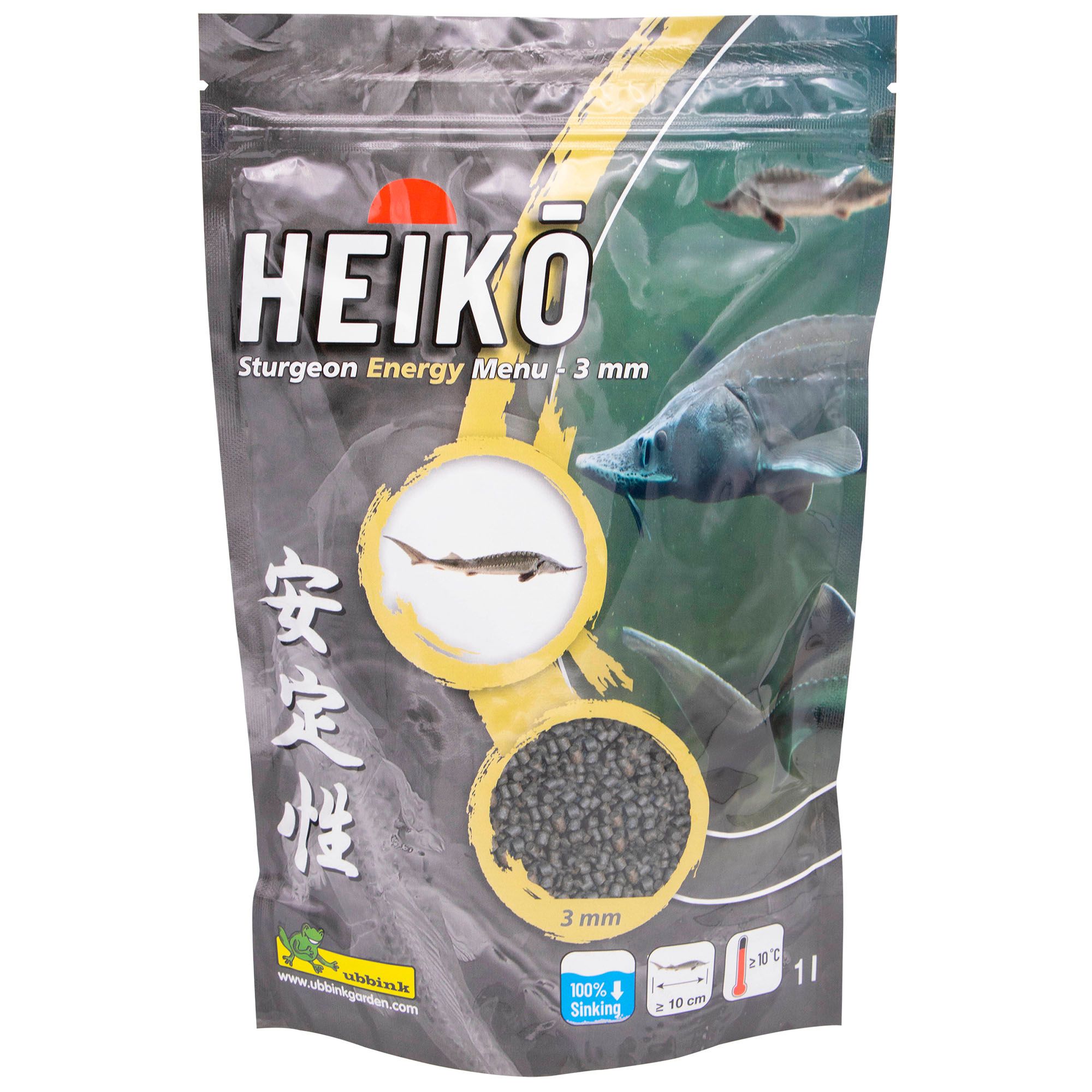 Ubbink HEIKO - Sturgeon Energy Menu 3 mm Pellets - 1 l