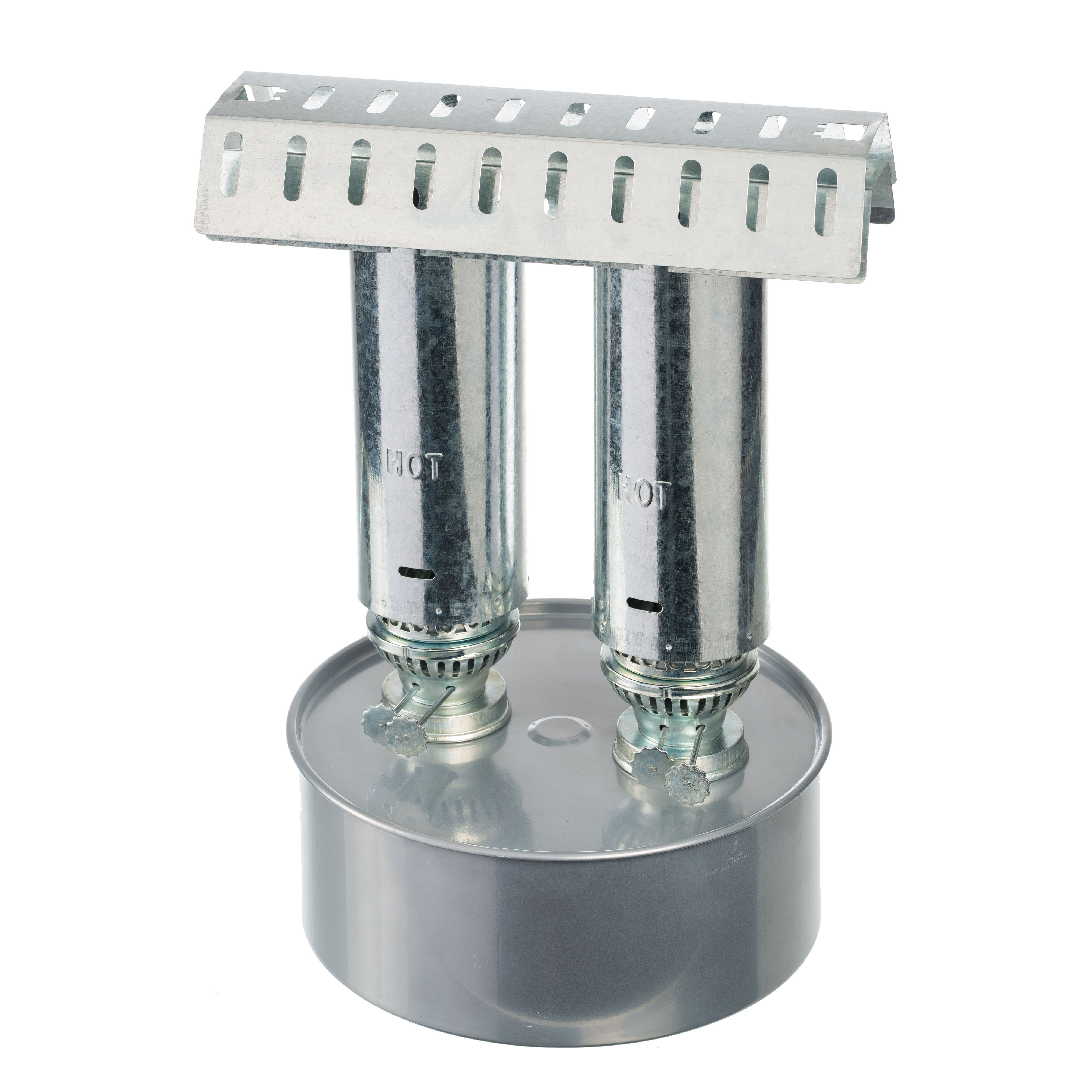 Ubbink Paraffin Gewächshausheizung (gegen Frost- Inkl. 2 Brenner)