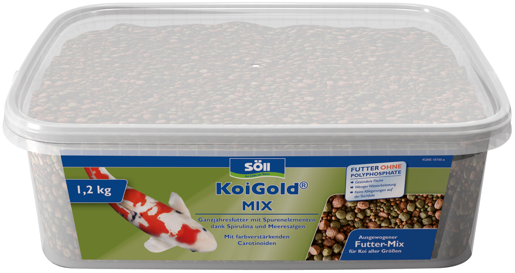 Söll Fischfutter KoiGold® Mix 1 kg