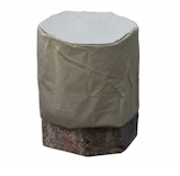 Gardenforma Ersatz-Wetterschutzhaube für Gasbrenner, aus Kanevas Textil, passend für Feuerstelle: TamboraZubehörbild