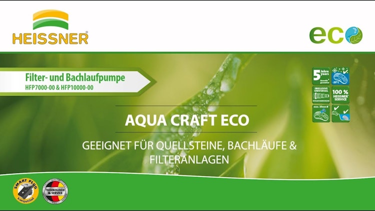 Heissner AQUA CRAFT 10000 l/h, 95W (HFP10000-00) Heissner AQUA CRAFT 10000 l/h, 95W (HFP10000-00)